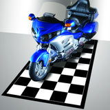 Checkerboard Imaged Parking Pad