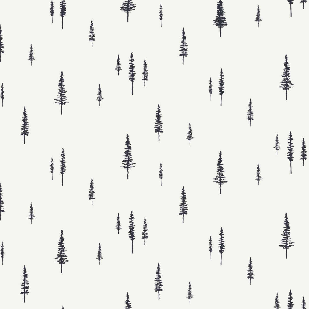 Mid-Century Modern Pines Vinyl Mat