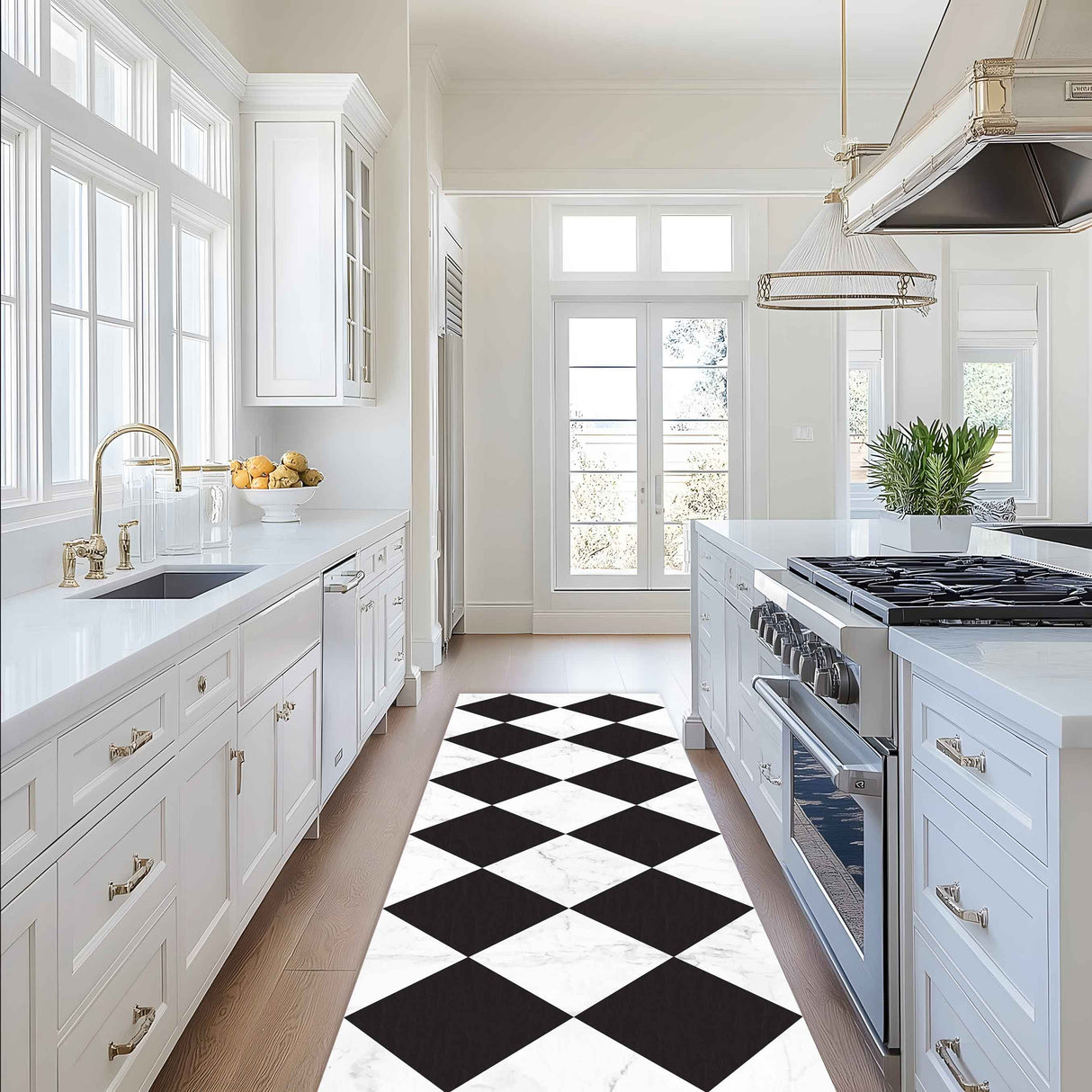 Marble Checkerboard