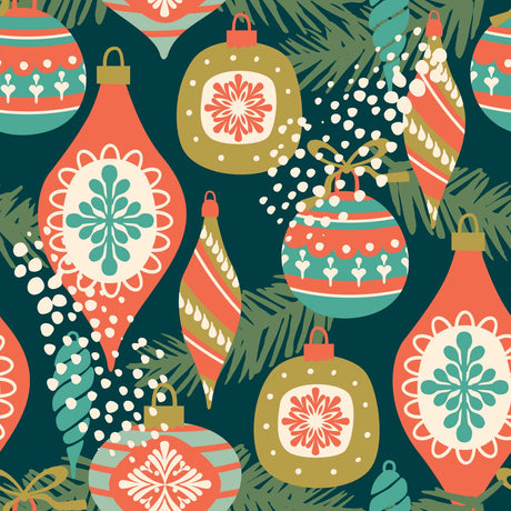 Ornaments Memory Foam Bath Mat