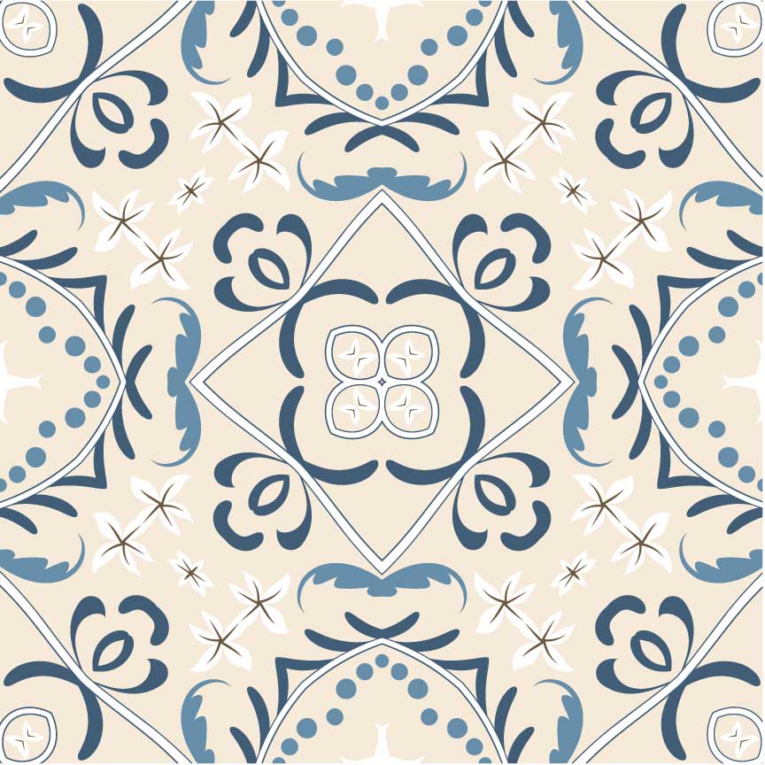 Ornate Vinyl Mat