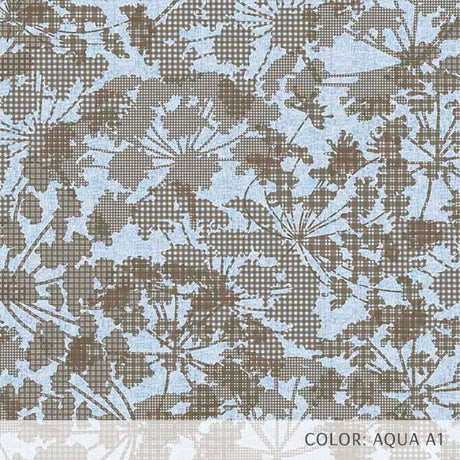 Floral Plaid Mat (P1647)