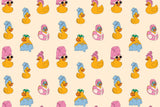 Rubber Ducks Memory Foam Bath Mat