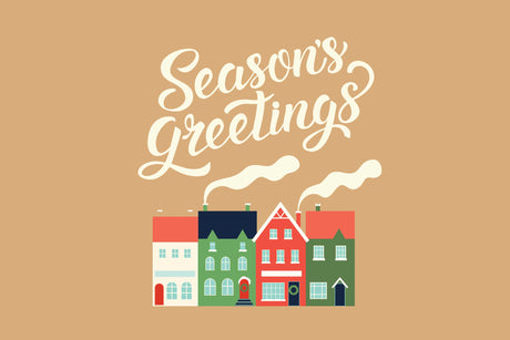 Season Greetings Berber Impressions Mat