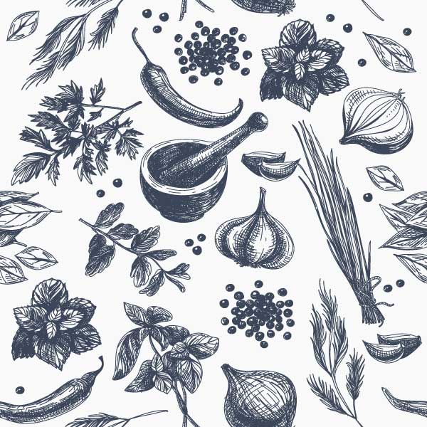 Spices Vinyl Mat