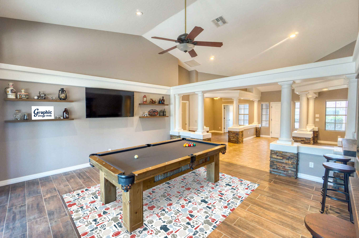 Sports Vinyl Mat