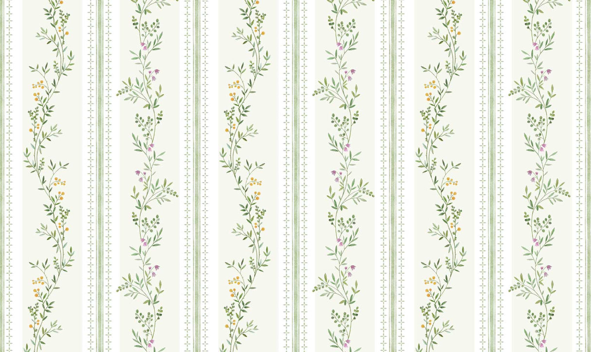 Vintage Vines Memory Foam Bath Mat