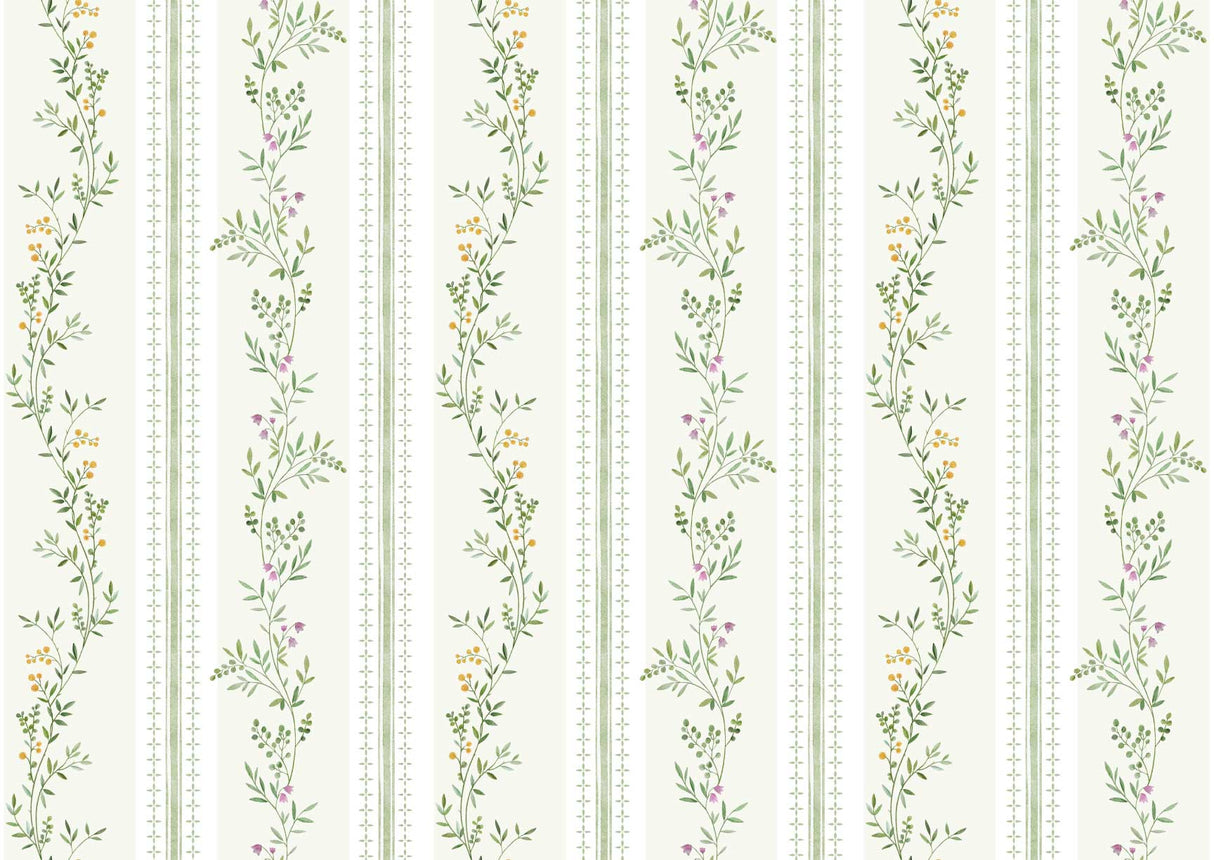 Vintage Vines Memory Foam Bath Mat
