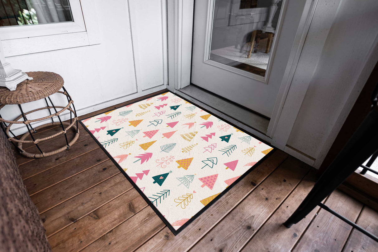 Whimsical Trees Berber Impressions Mat