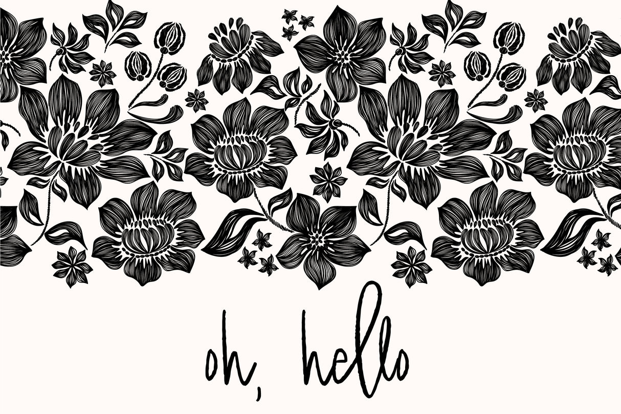 Oh Hello Entry Mat