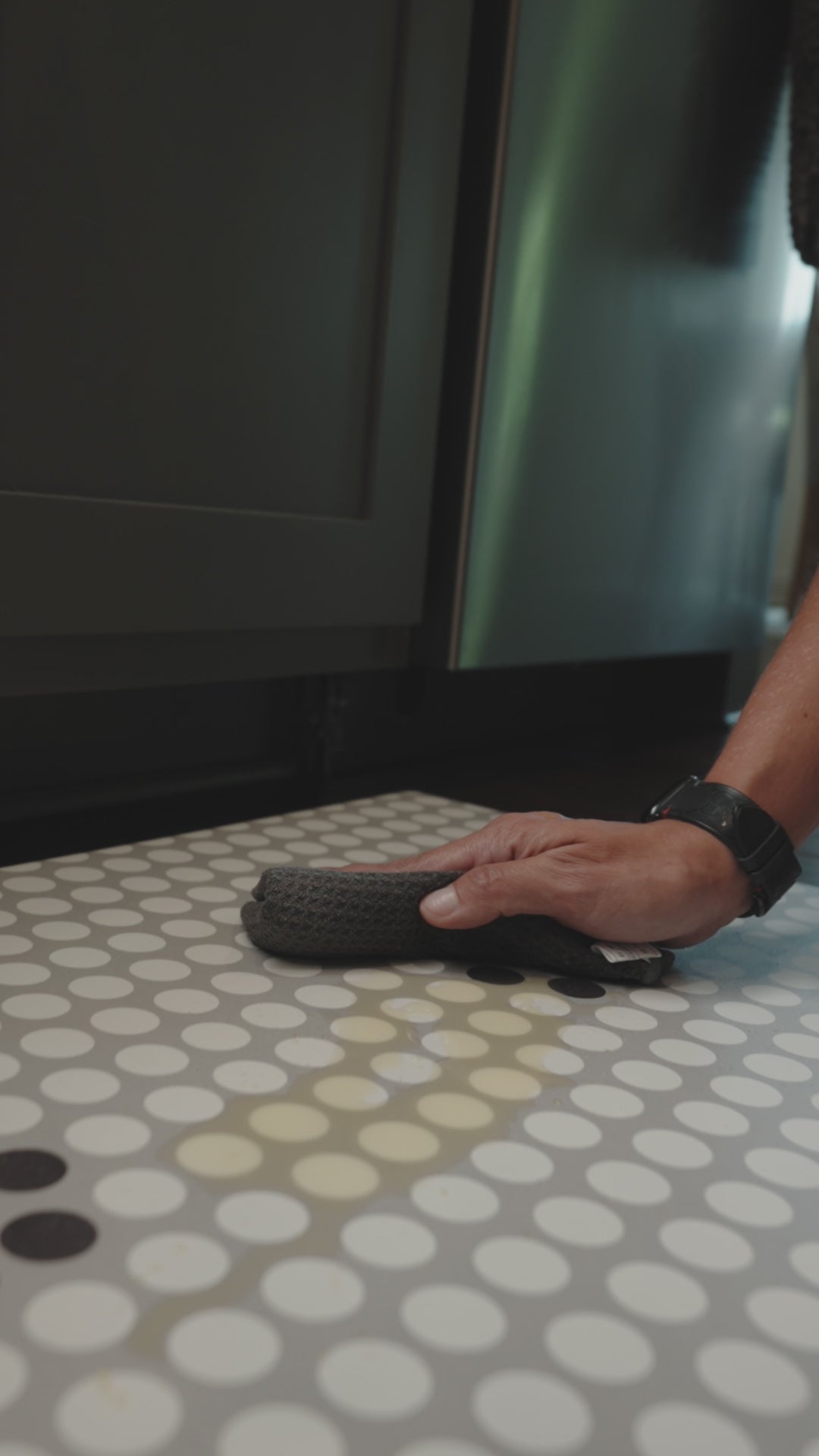 Penny Tile Vinyl Mat