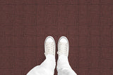 Sketch Block (P1000) Custom Printed Vinyl Flooring Design