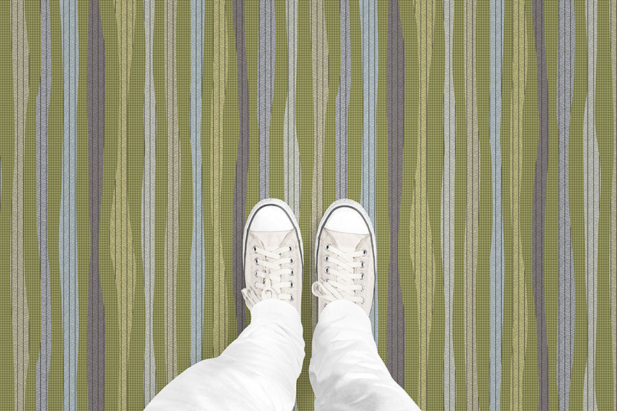 Amazing Stripe (P1020) Custom Printed Vinyl Flooring Design