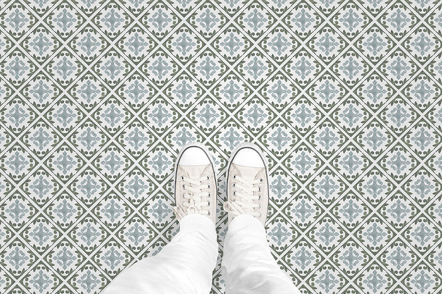 Porto Tile (P1385) Custom Printed Vinyl Flooring Design