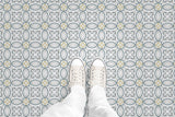 Mosaic Tile (P1386) Custom Printed Vinyl Flooring Design