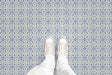 Portugal Tile (P1388) Custom Printed Vinyl Flooring Design