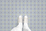 Portugal Tile (P1388) Custom Printed Vinyl Flooring Design