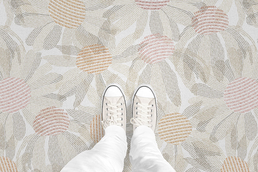 Daisy Chain (P1906) Custom Printed Vinyl Flooring Design