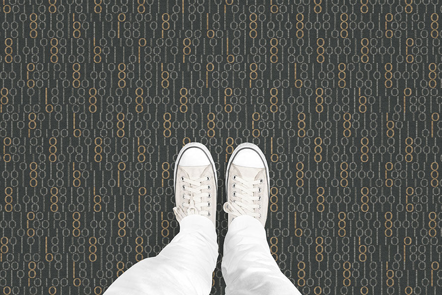 Railroad (P1907) Custom Printed Vinyl Flooring Design