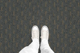 Railroad (P1907) Custom Printed Vinyl Flooring Design