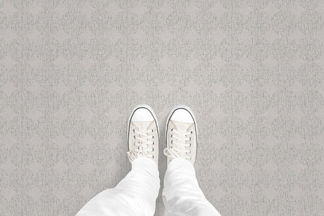 Textured Circles (P30) Custom Printed Vinyl Flooring Design
