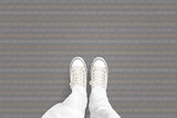 Stripe Dots (P364) Custom Printed Vinyl Flooring Design