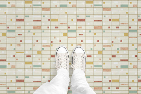 NYC Aerial (P367) Custom Printed Vinyl Flooring Design