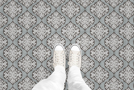 Lace Ogee (P374) Custom Printed Vinyl Flooring Design
