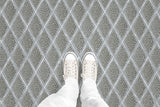 Coral Reef Diamond (P385) Custom Printed Vinyl Flooring Design