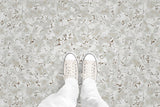 Carrara Marble (P553) Custom Printed Vinyl Flooring Design