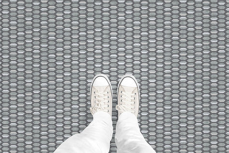 Turtle Shell (P587) Custom Printed Vinyl Flooring Design