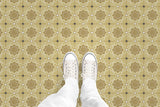 Seville Tile (P660) Custom Printed Vinyl Flooring Design