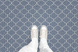 Quatrefoil Overlay (P699) Custom Printed Vinyl Flooring Design
