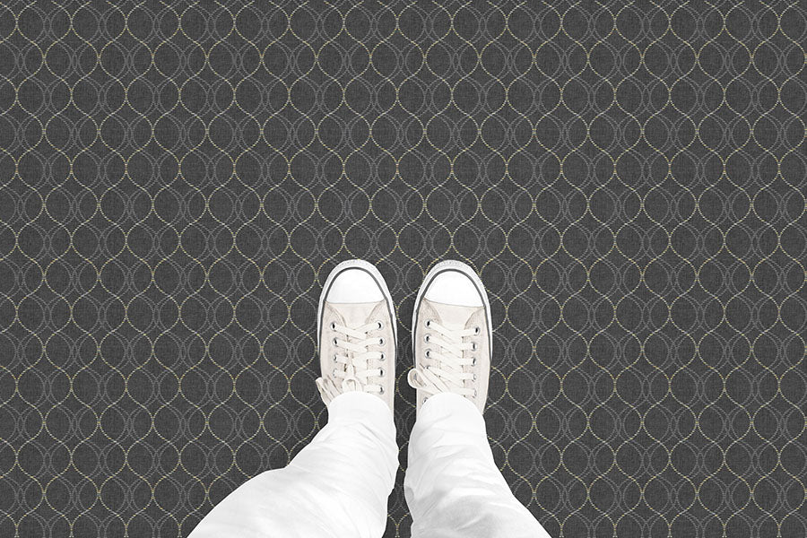 Double Ogee Stitch (P714) Custom Printed Vinyl Flooring Design