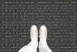 Retro Starburst (P759) Custom Printed Vinyl Flooring Design