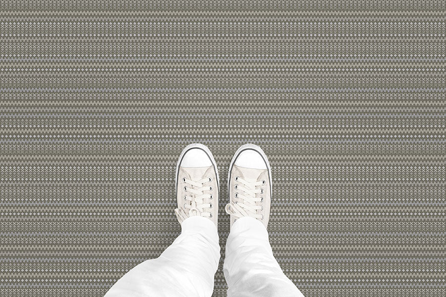 New Mexico Stripe (P966) Custom Printed Vinyl Flooring Design