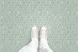 Mark Making (P979) Custom Printed Vinyl Flooring Design