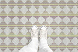 Mini Mosaic Ogee (P985) Custom Printed Vinyl Flooring Design