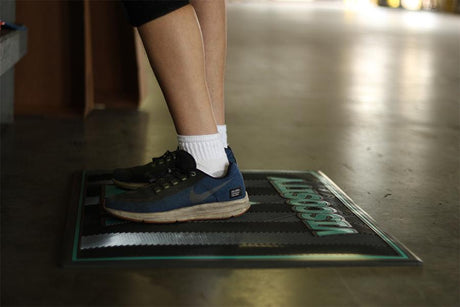 Molded Anti-Fatigue Mat Anti-Fatigue Logo Mat Poly Enterprises 
