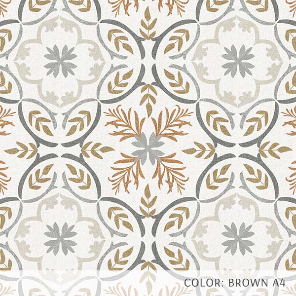 Lisbon Tile (P1384) Custom Printed Vinyl Flooring Design