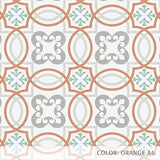 Mosaic Tile (P1386) Custom Printed Vinyl Flooring Design