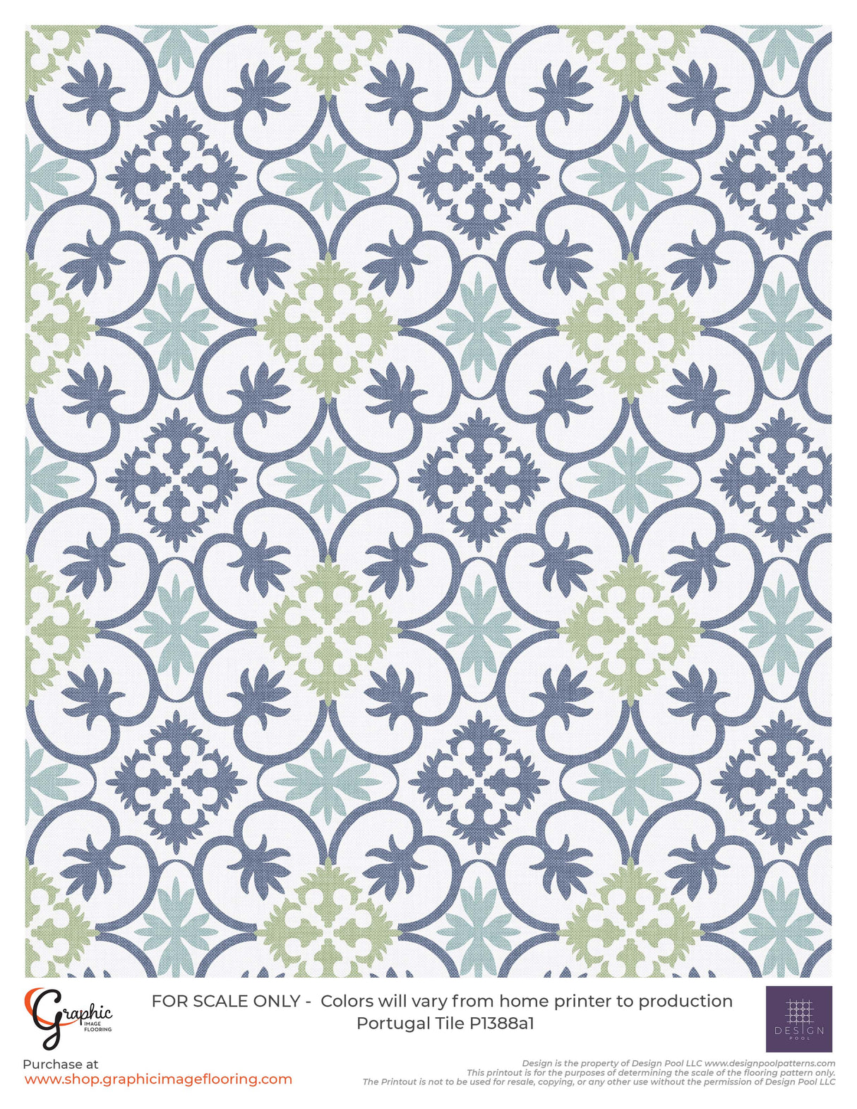 Portugal Tile (P1388)