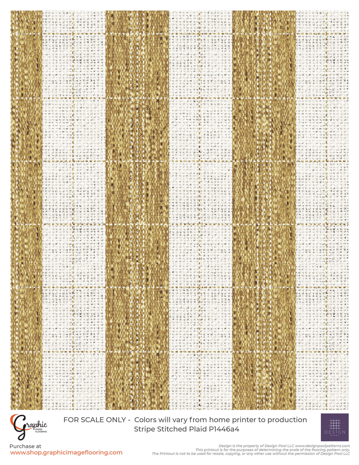 Stripe Stitched Plaid (P1446)