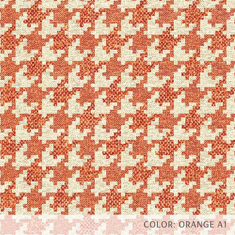 Textured Houndstooth (P1653) Custom Printed Vinyl Flooring Design
