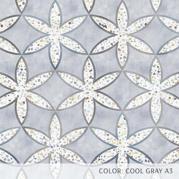 Starburst Terrazzo (P1712) Custom Printed Vinyl Flooring Design