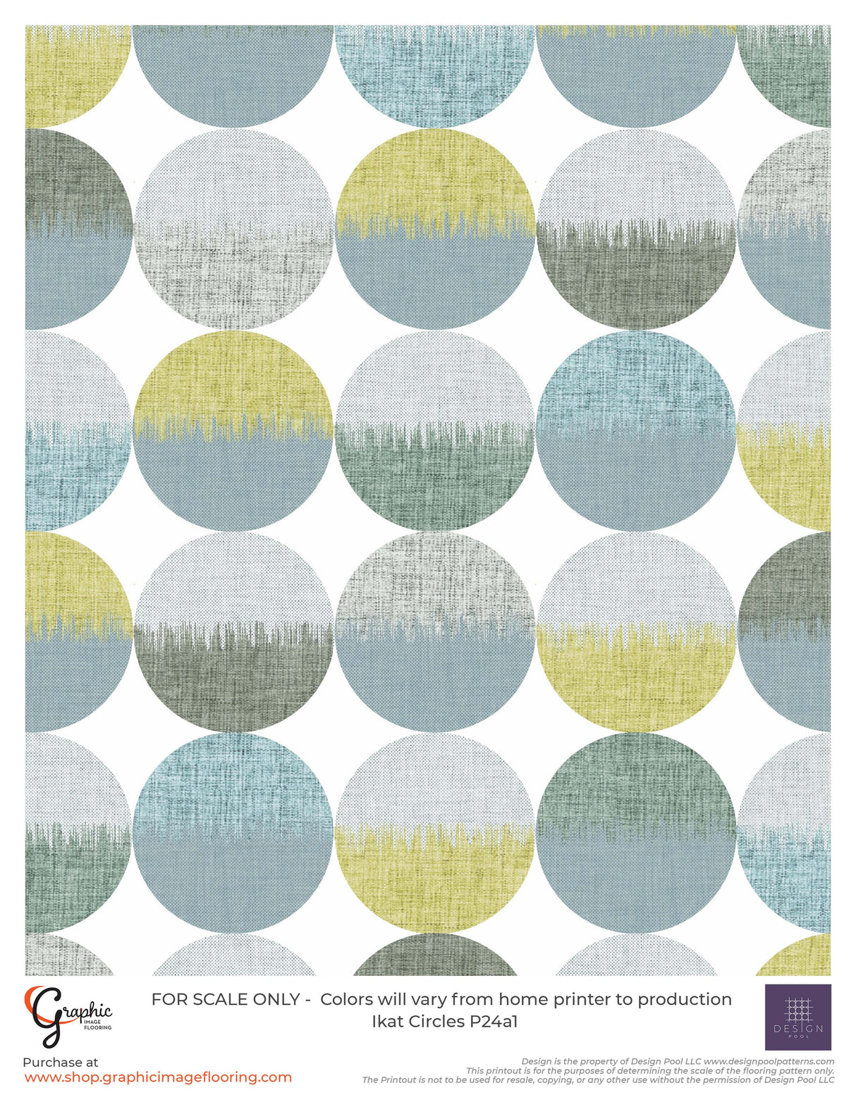 Ikat Circles (P24)