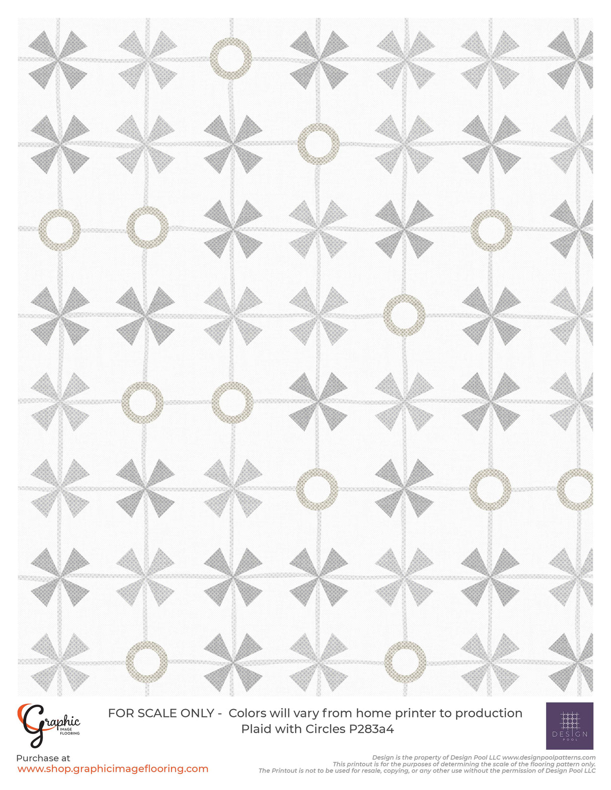 Plaid with Circles (P283)
