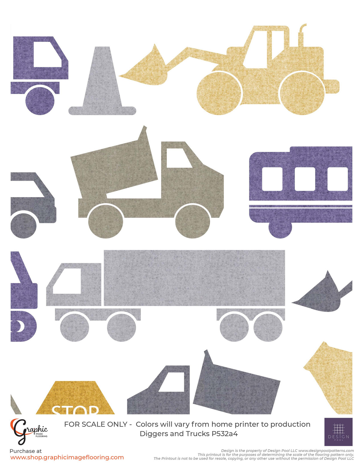 Diggers and Trucks (P532)