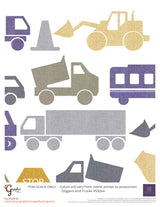 Diggers and Trucks (P532)