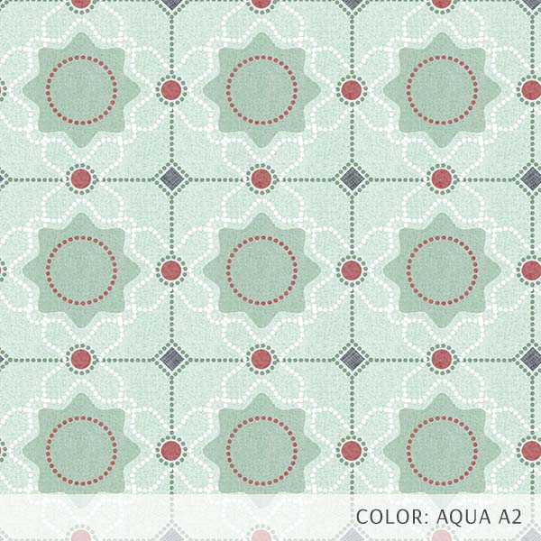 Seville Tile (P660) Custom Printed Vinyl Flooring Design